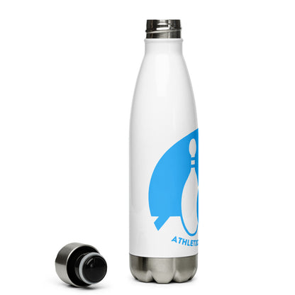 Athletic Authority "Bowling Blue" Stainless Steel Water Bottle