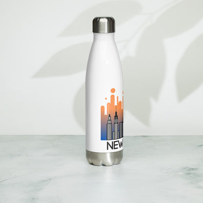 MYNY Hub "Bubblin' SKYLINE" Stainless Steel Water Bottle