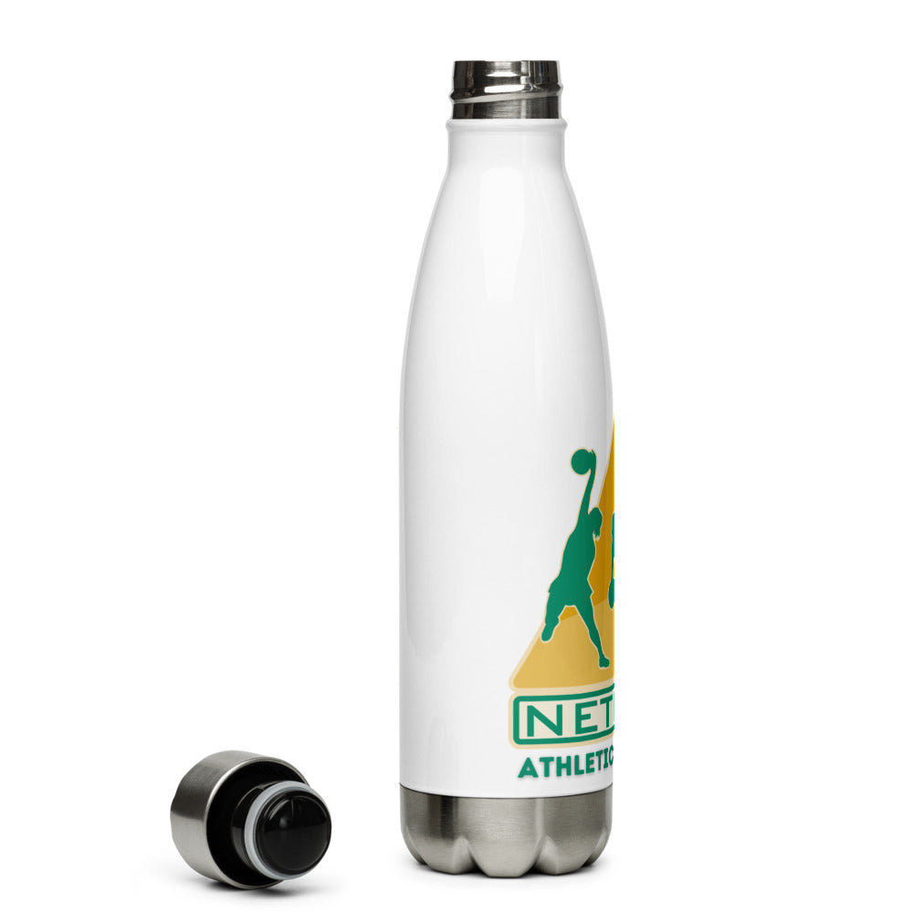 Athletic Authority  "Netball" Stainless Steel Water Bottle