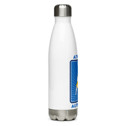 Athletic Authority "Netball Blue" Stainless Steel Water Bottle