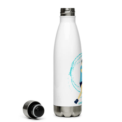 Athletic Authority "Table Tennis Spin" Stainless Steel Water Bottle