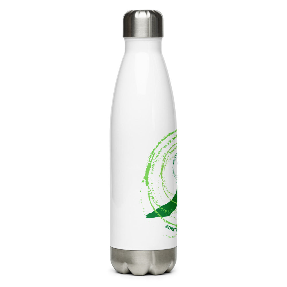 Athletic Authority "Martial Arts Green" Stainless Steel Water Bottle