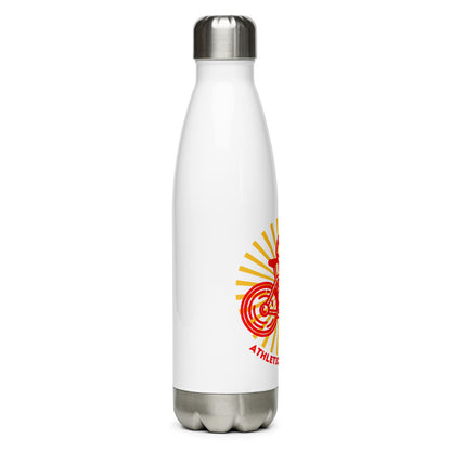 Athletic Authority "Cycling Burst" Stainless Steel Water Bottle