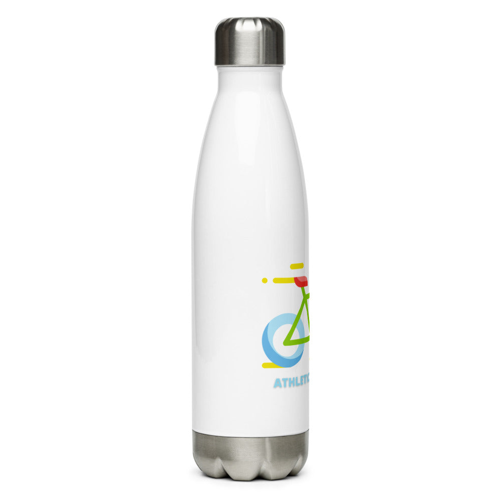 Athletic Authority "Cycling Glow" Stainless Steel Water Bottle