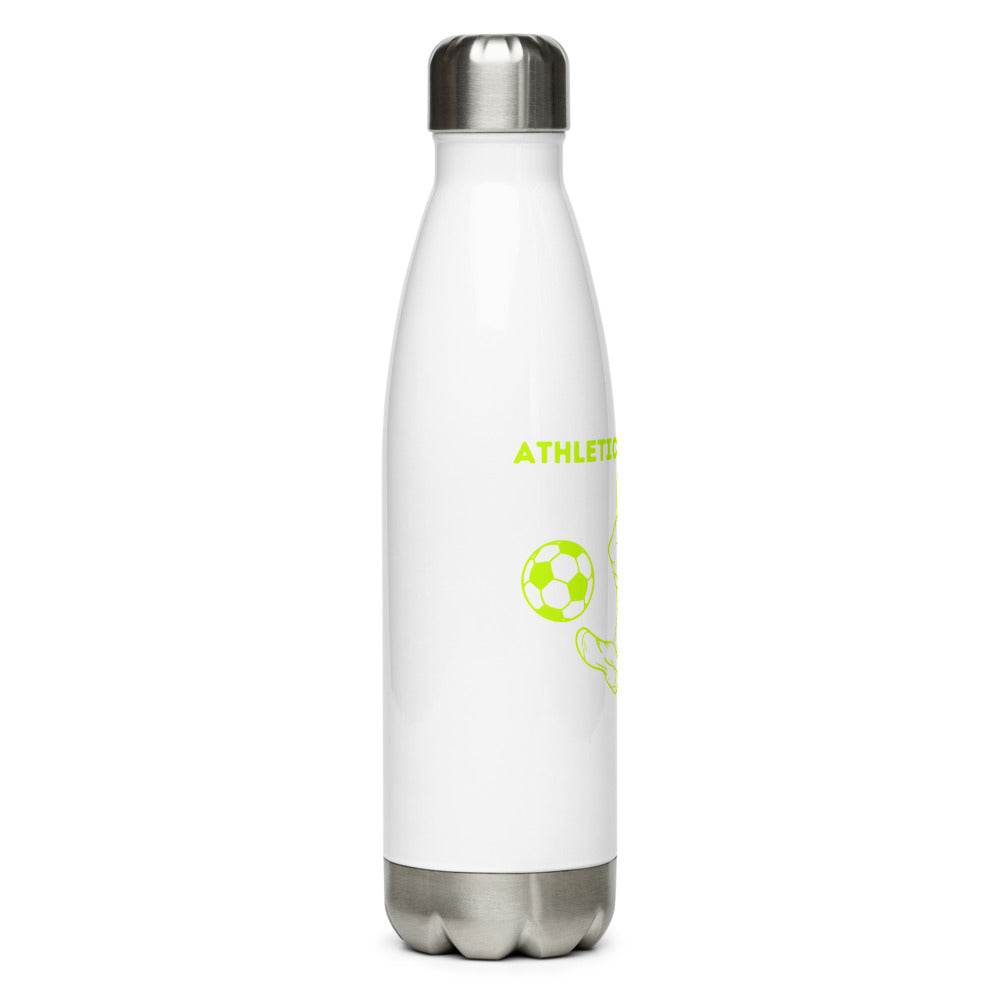 Athletic Authority "Soccer Kick" Stainless Steel Water Bottle