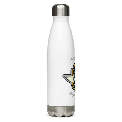 Athletic Authority "Soccer Crest" Stainless Steel Water Bottle