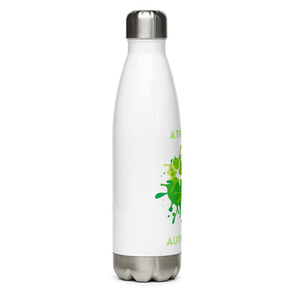 Athletic Authority "Tennis Splash" Stainless Steel Water Bottle