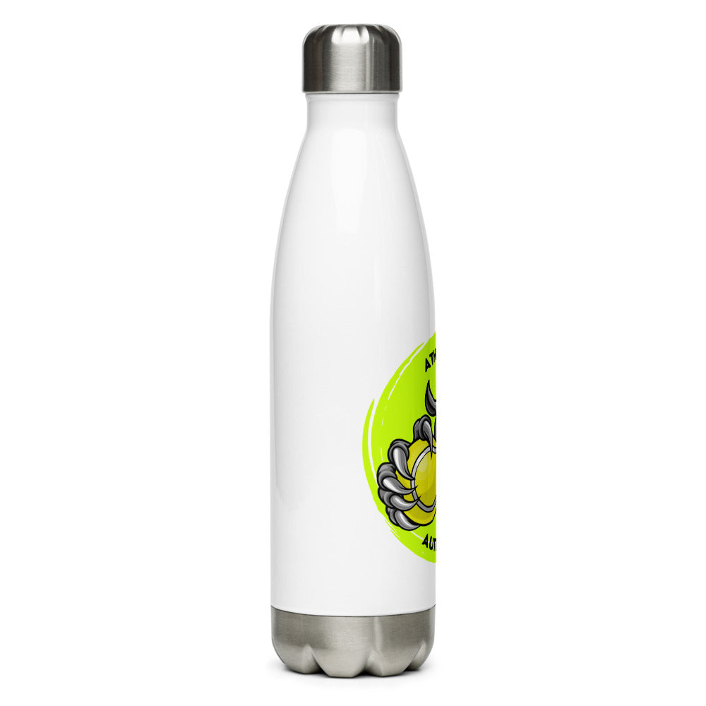 Athletic Authority "Tennis Rhino" Stainless Steel Water Bottle