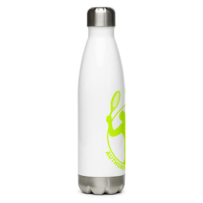 Athletic Authority "Tennis Neon" Stainless Steel Water Bottle