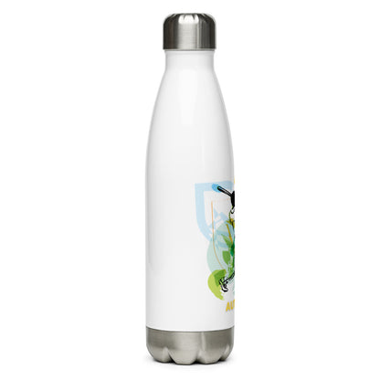 Athletic Authority "Baseball Hit" Stainless Steel Water Bottle