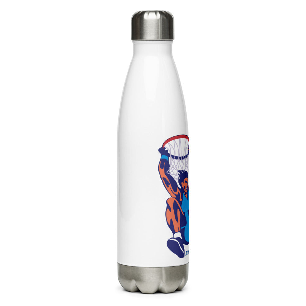 Athletic Authority "Basketball Dunk" Stainless Steel Water Bottle