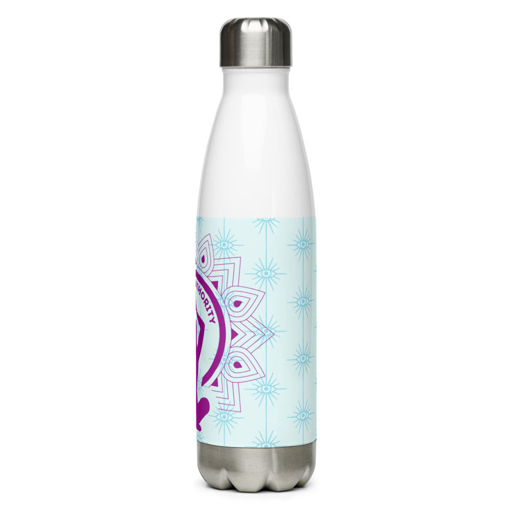 Athletic Authority "Yoga Sky Burst" Stainless Steel Water Bottle