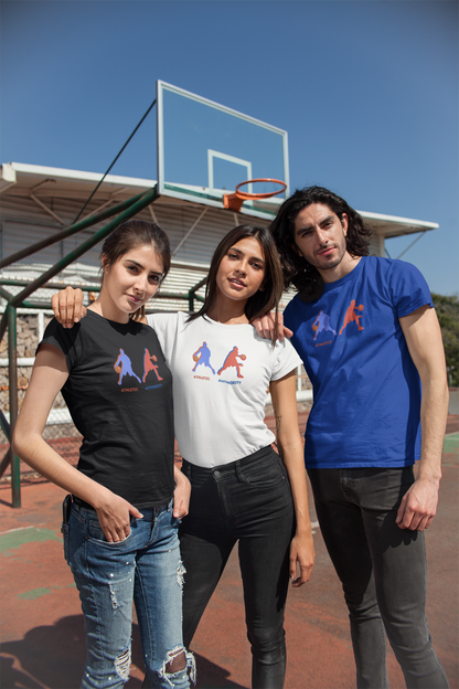 Athletic Authority "Basketball Crossover" Unisex Tri-Blend Short sleeve t-shirt