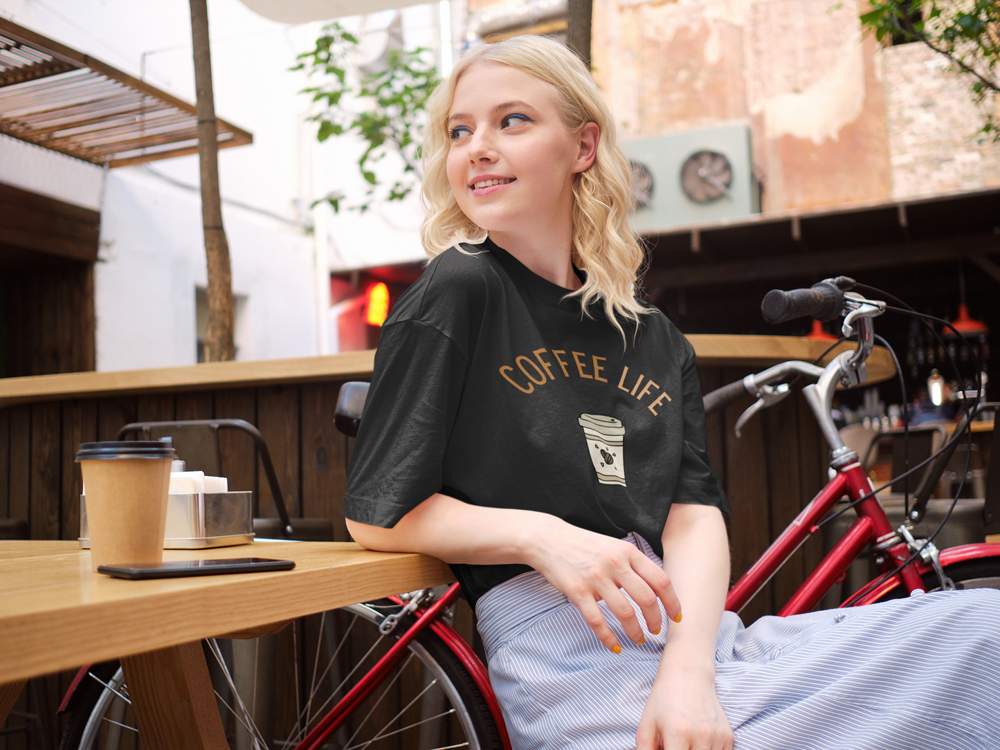 MYNY Hub "Coffee Life 2" Short-Sleeve Unisex T-Shirt