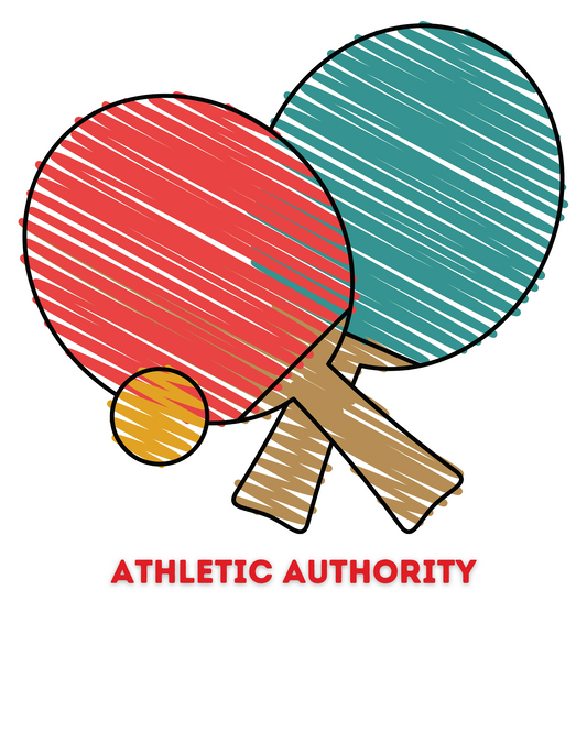 Athletic Authority "Table Tennis Scratch" Unisex Tri-Blend Short sleeve t-shirt