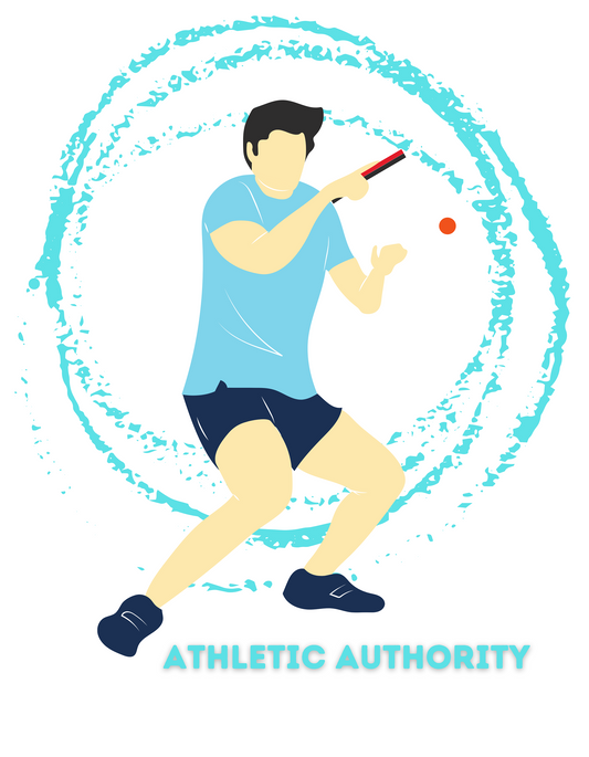 Athletic Authority "Table Tennis Spin" Unisex Tri-Blend Short sleeve t-shirt
