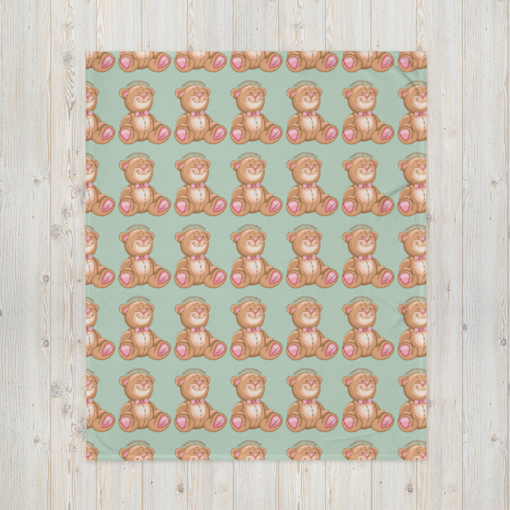 Teddylicious "Berti" Throw Blanket