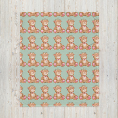 Teddylicious "Berti" Throw Blanket