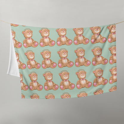 Teddylicious "Berti" Throw Blanket