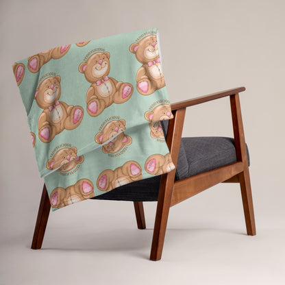 Teddylicious "Berti" Throw Blanket