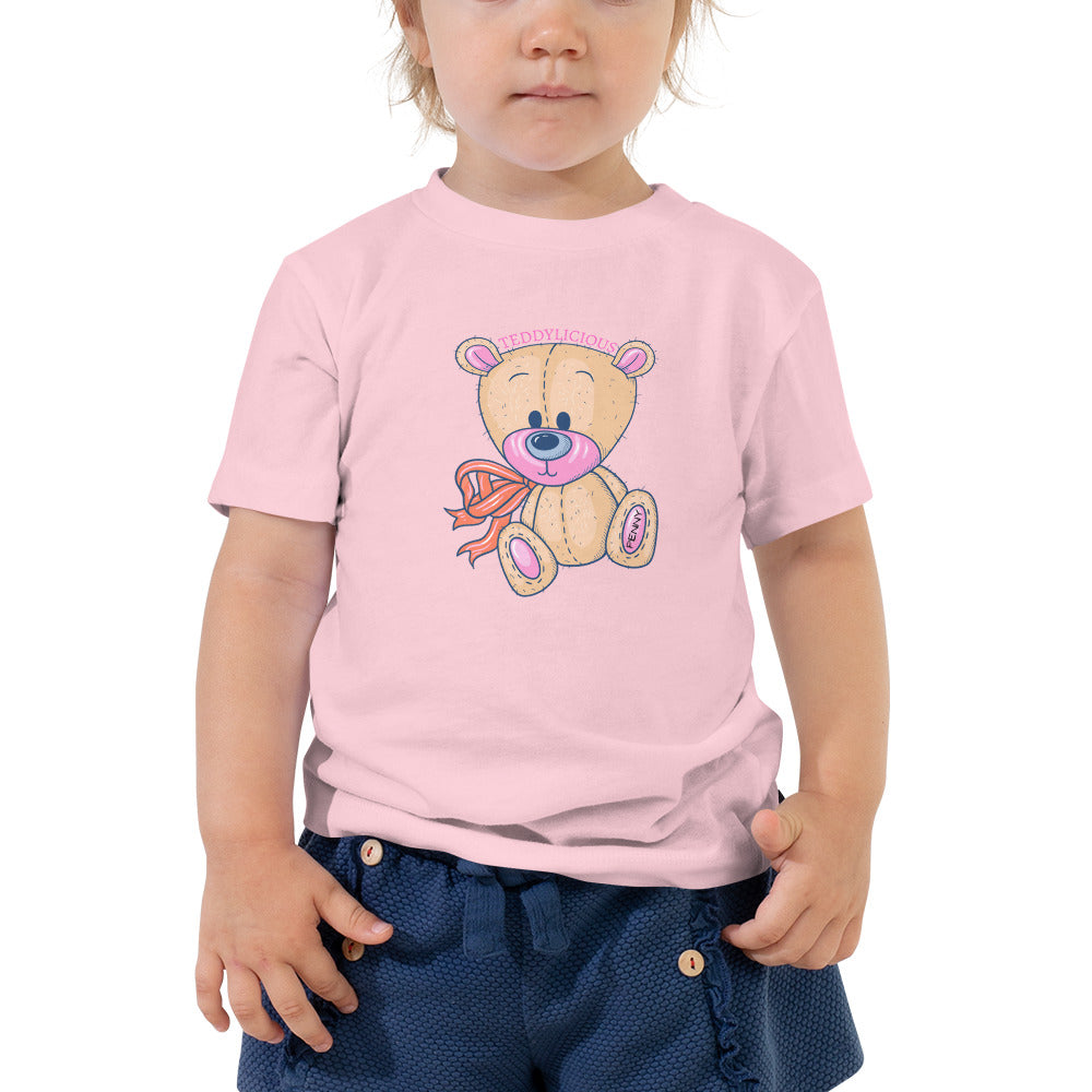 Teddylicious "Penny" Short Sleeve Tee front pink