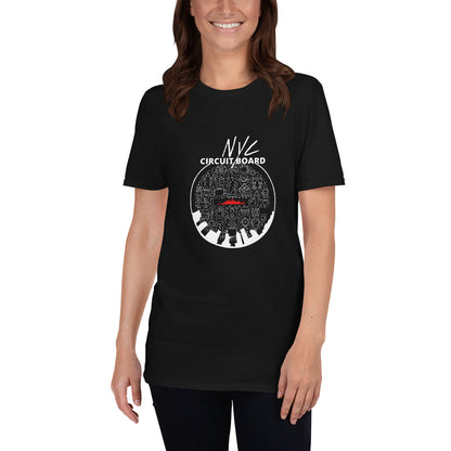 MYNY Hub "NYC Circuit Board" Short-Sleeve Unisex T-Shirt