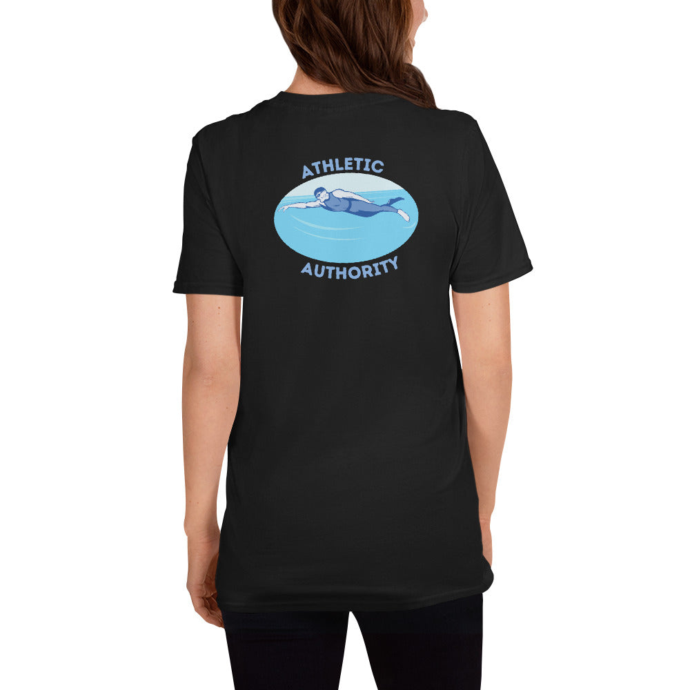 Athletic Authority "Swimming" PREMIUM Short-Sleeve Unisex T-Shirt