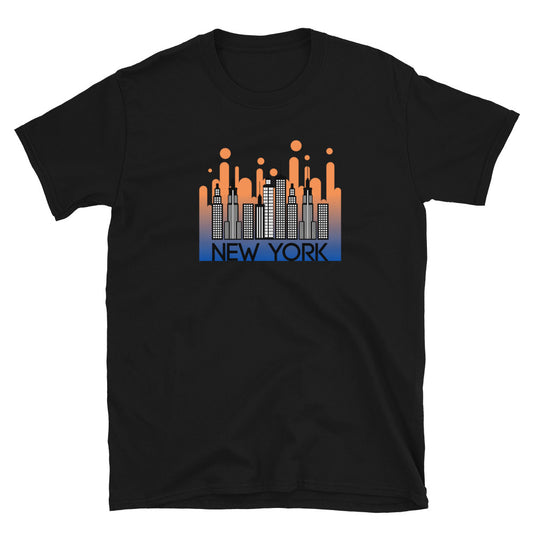 MYNY Hub "Bubblin' SKYLINE" Short-Sleeve Unisex T-Shirt