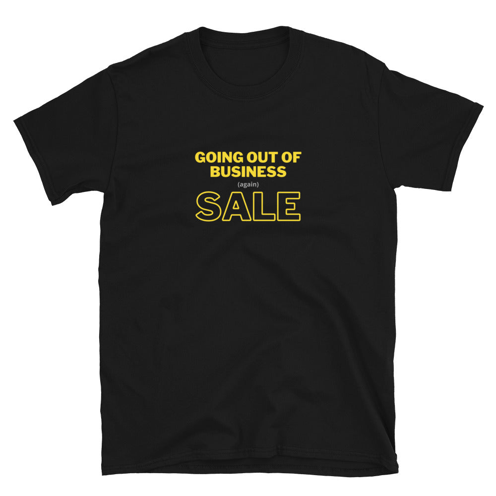 MYNY Hub "Going Out of Business Sale" Short-Sleeve Unisex T-Shirt