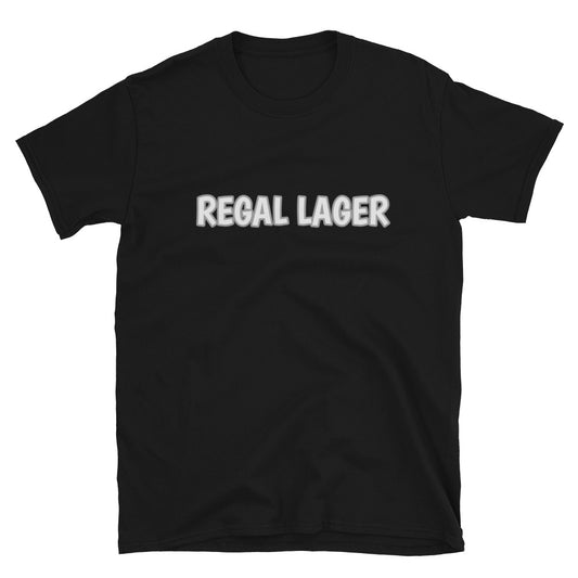Word Nurd "Regal Lager" Short-Sleeve Unisex T-Shirt