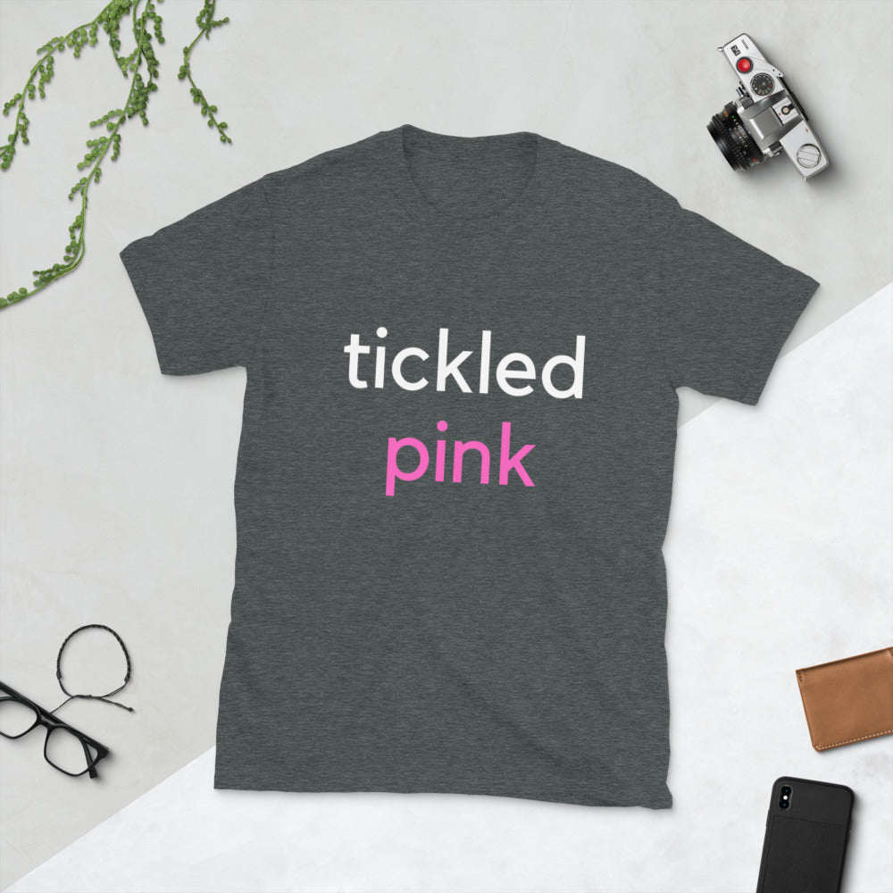 Word Nurd "Tickled Pink" Short-Sleeve Unisex T-Shirt