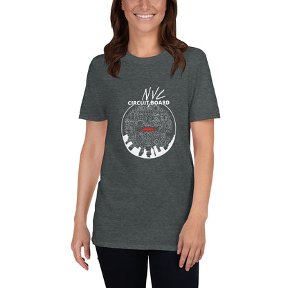 MYNY Hub "NYC Circuit Board" Short-Sleeve Unisex T-Shirt