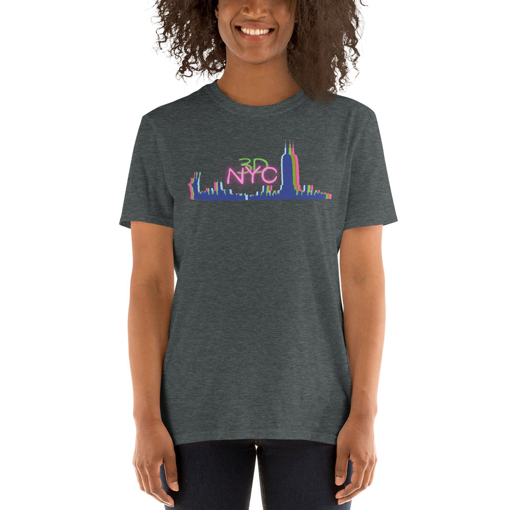 MYNY Hub "3 D NYC" Short-Sleeve Unisex T-Shirt