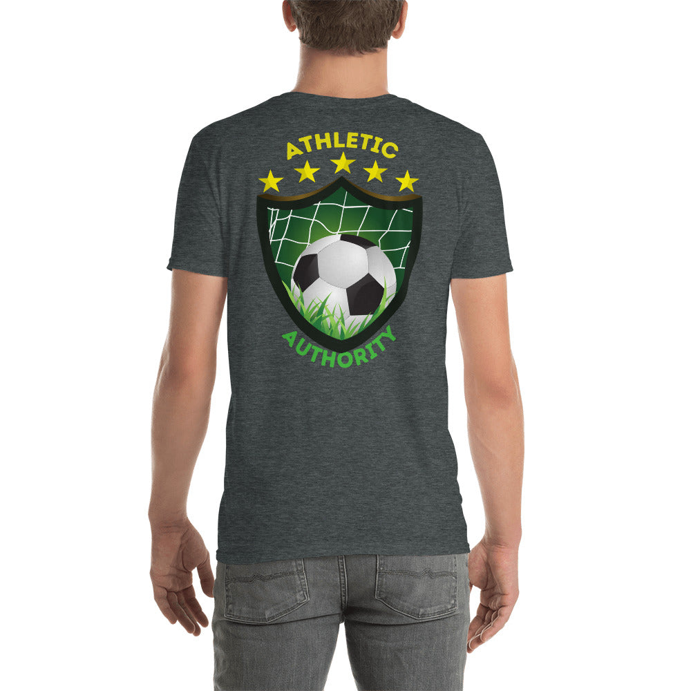 Athletic Authority "Soccer/Football Pitch" Short-Sleeve Unisex T-Shirt