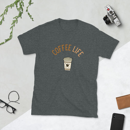 MYNY Hub "Coffee Life 2" Short-Sleeve Unisex T-Shirt