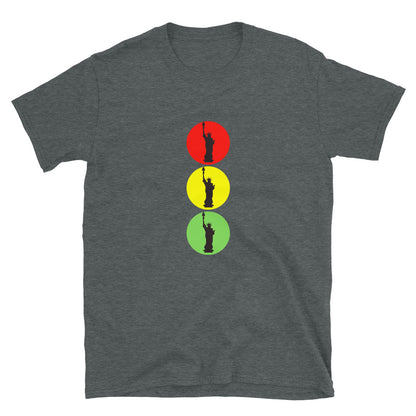 MYNY Hub "Liberty NY Traffic Light 2" Short-Sleeve Unisex T-Shirt