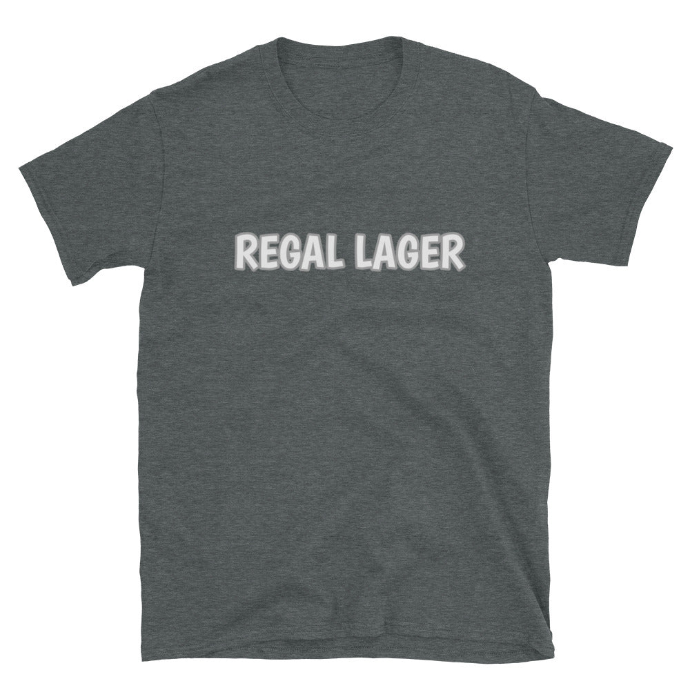 Word Nurd "Regal Lager" Short-Sleeve Unisex T-Shirt