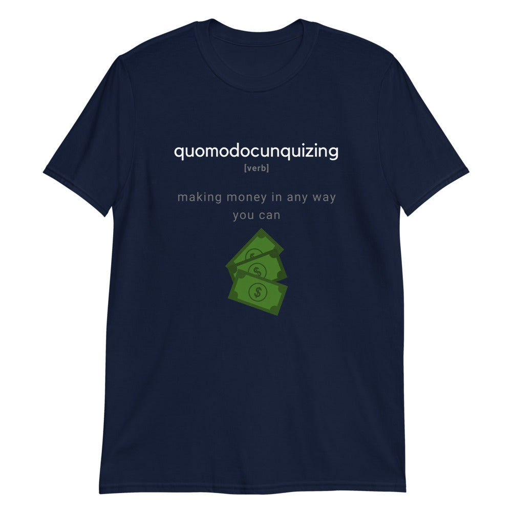 Word Nurd "Quomodocunquizing" Short-Sleeve Unisex T-Shirt