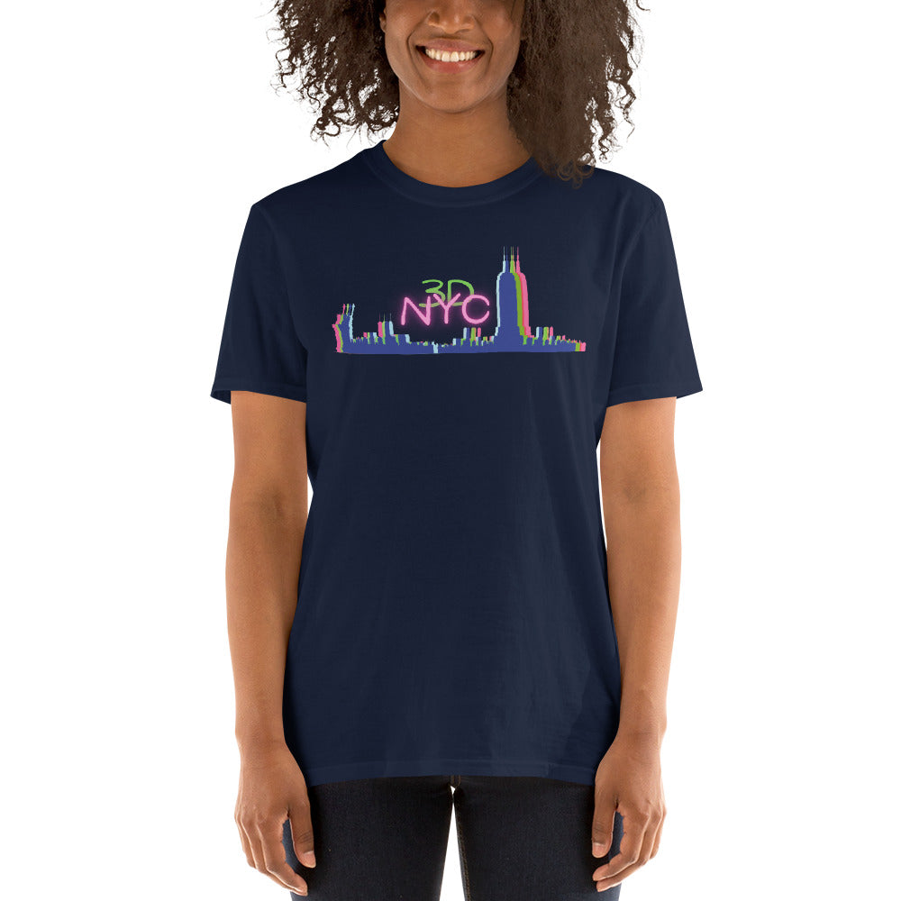 MYNY Hub "3 D NYC" Short-Sleeve Unisex T-Shirt