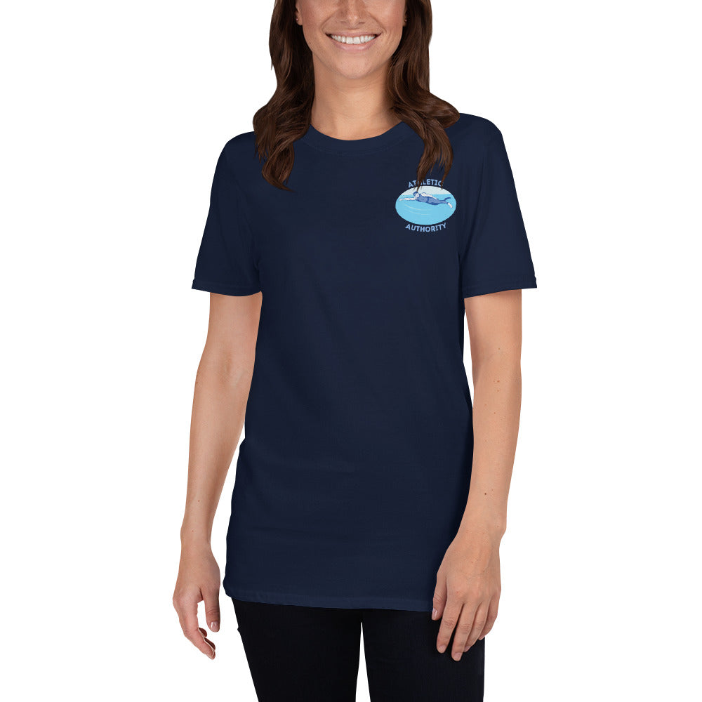 Athletic Authority "Swimming" PREMIUM Short-Sleeve Unisex T-Shirt