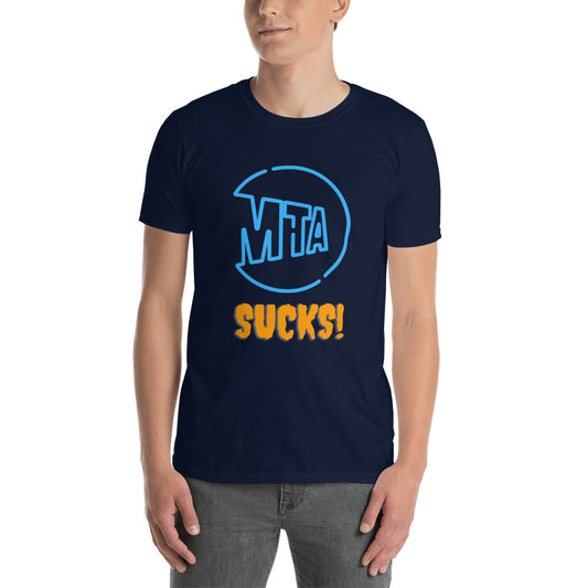 MYNY Hub "MTA Sucks" Short-Sleeve Unisex T-Shirt