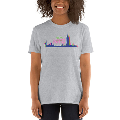 MYNY Hub "3 D NYC" Short-Sleeve Unisex T-Shirt