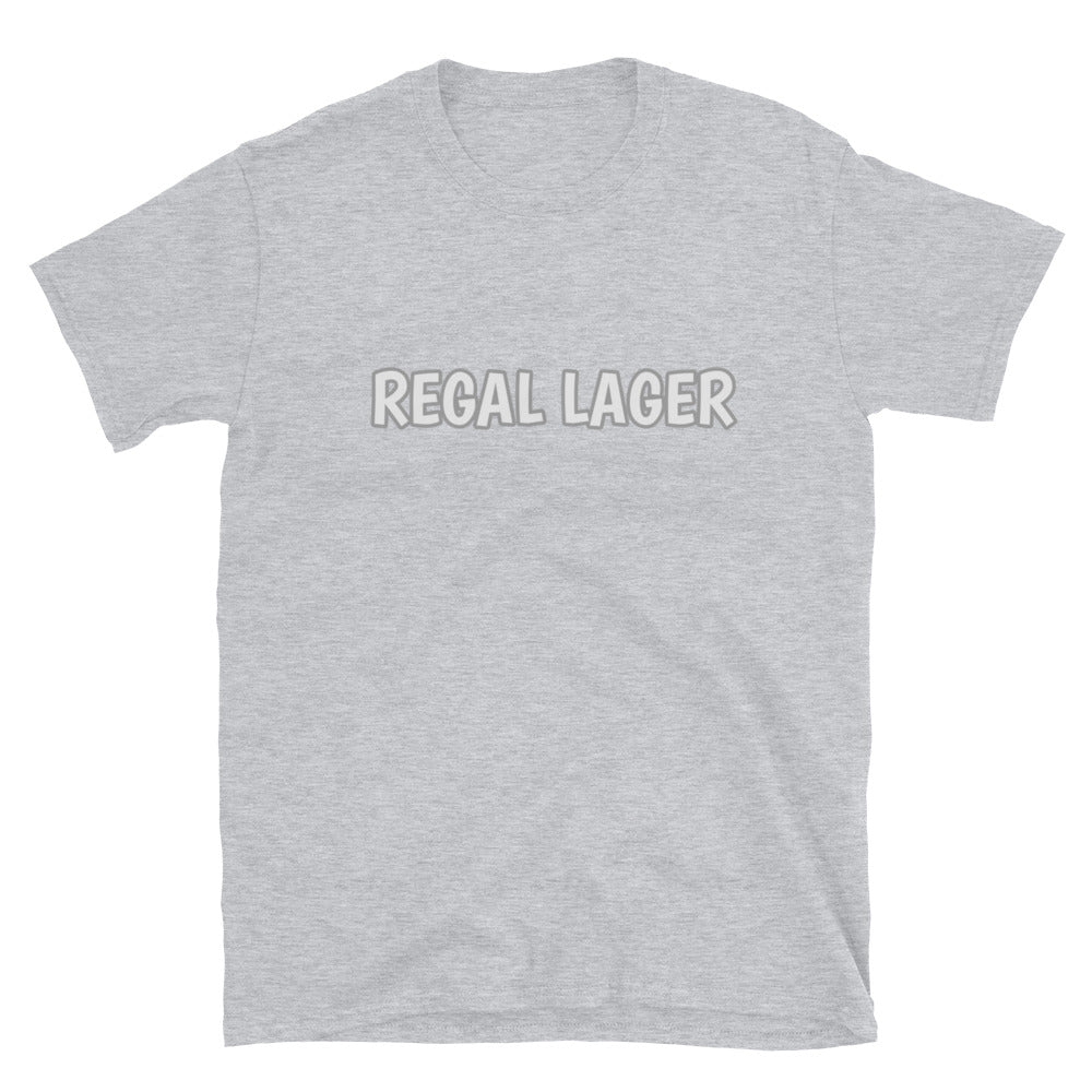 Word Nurd "Regal Lager" Short-Sleeve Unisex T-Shirt