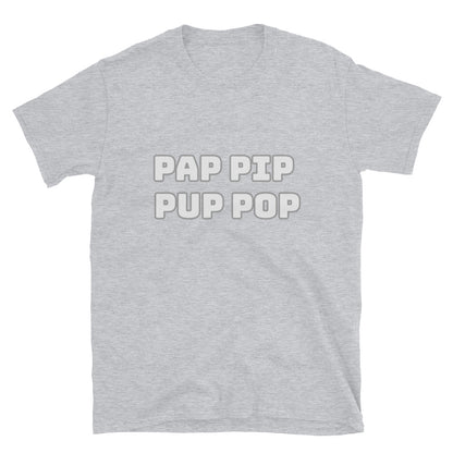 Word Nurd "Pap, Pip, Pup, Pop" Unisex T shirt