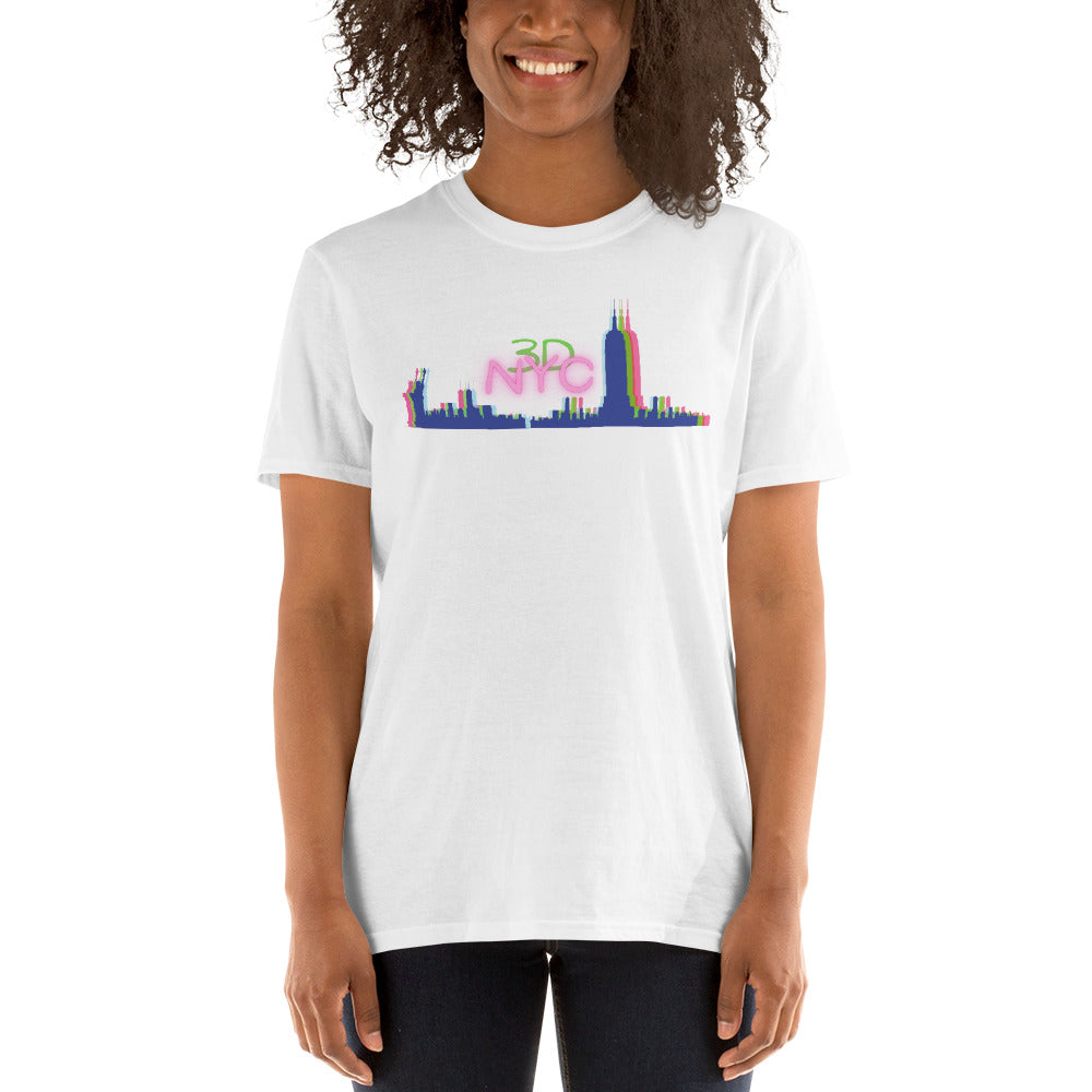 MYNY Hub "3 D NYC" Short-Sleeve Unisex T-Shirt