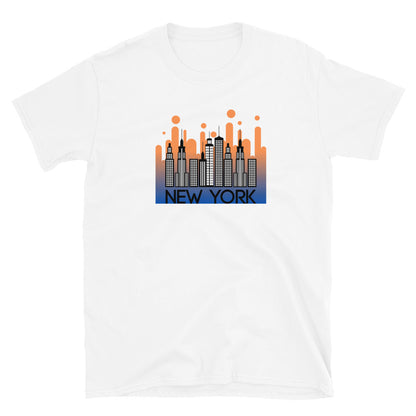 MYNY Hub "Bubblin' SKYLINE" Short-Sleeve Unisex T-Shirt