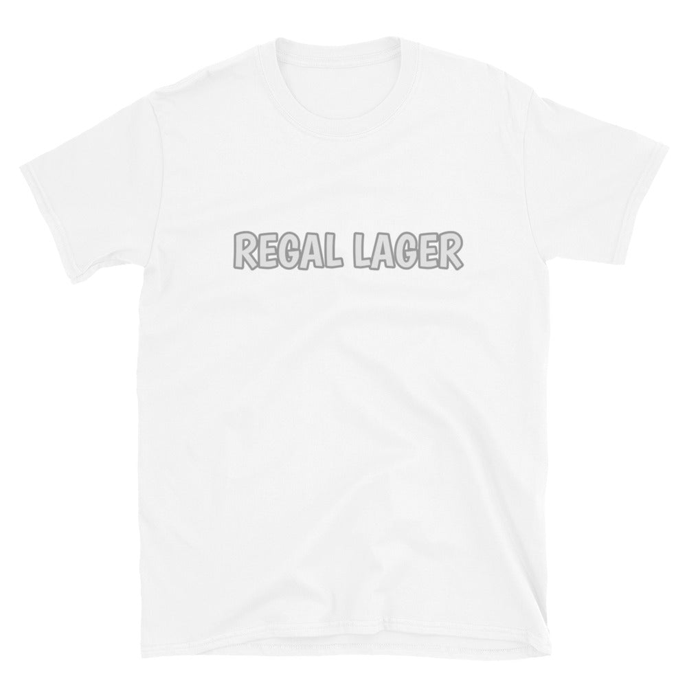 Word Nurd "Regal Lager" Short-Sleeve Unisex T-Shirt