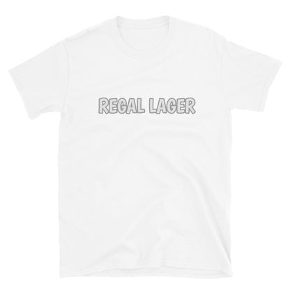 Word Nurd "Regal Lager" Short-Sleeve Unisex T-Shirt