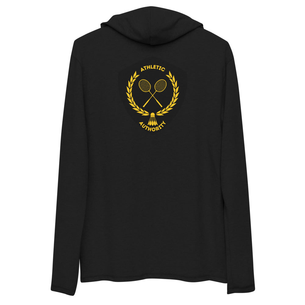 Athletic Authority "Badminton" Unisex Lightweight Hoodie