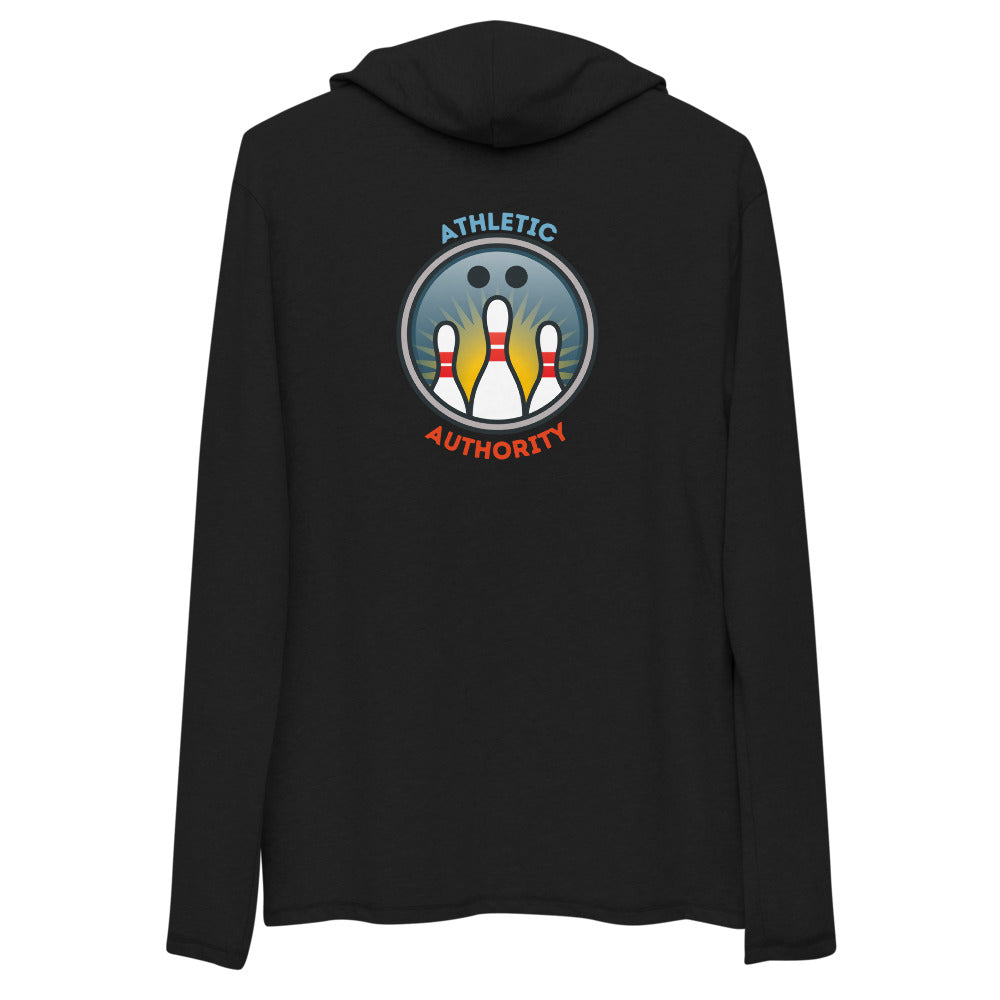 Athletic Authority "Bowling" Unisex Lightweight Hoodie